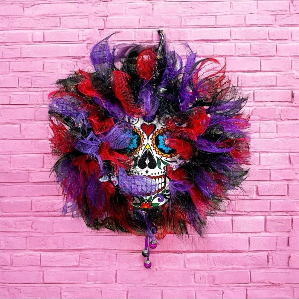 Día de Los Muertos Beautifully Handmade Wreath